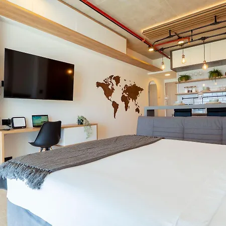 Apartamento Cb806 | Estudio Moderno Con Balcón Xl Y Vista Espectacular *