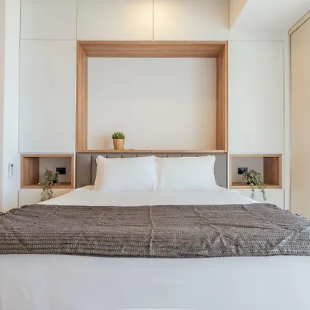 Cb806 | Estudio Moderno Con Balcón Xl Y Vista Espectacular Apartamento