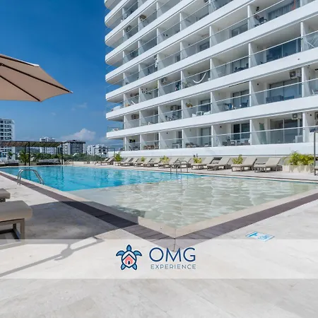 Apartamento Cb806 | Estudio Moderno Con Balcón Xl Y Vista Espectacular Cartagena